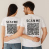 Scan Me Couple T Shirt Back
