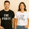 Wife Of The Party Couple T Shirt