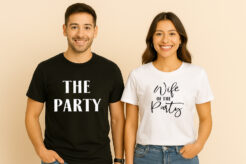 Wife Of The Party Couple T Shirt